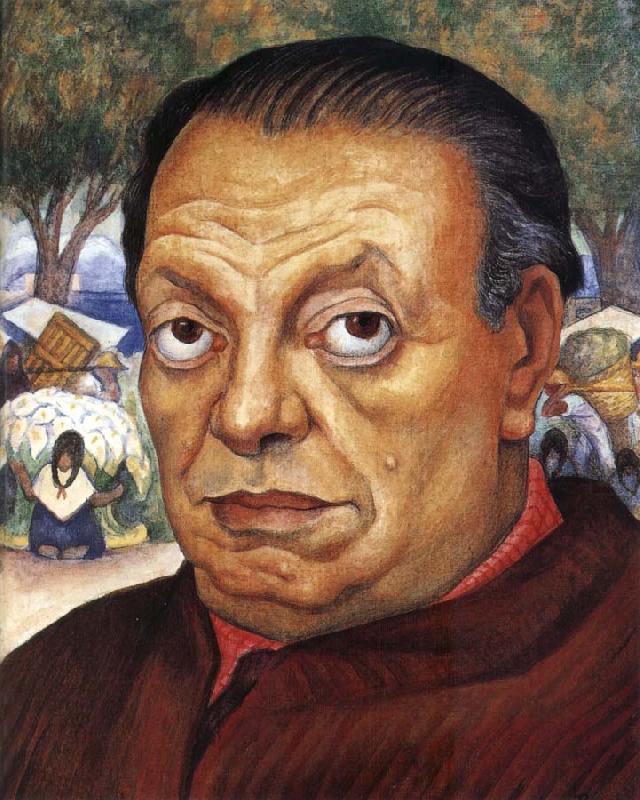 Diego Rivera Self-Portrait china oil painting image